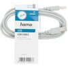 Кабел HAMA 200900 USB-A мъжко - USB-B мъжко, 1.5 м