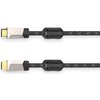 Кабел HAMA Premium, HDMI мъжко - HDMI мъжко, 1.5 м, Ферит, Позлатени конектори