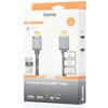 Кабел HAMA Ultra HD HDMI мъжко - HDMI мъжко, 8K, 48GB/s,метал, 3 м, позл. конектори