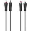 Удължителен аудио кабел HAMA  2 x Чинч мъжко -2 x Чинч женско, 1.5 м
