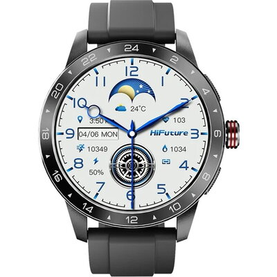 Часовник HiFuture Flex 2 Black, 1.39