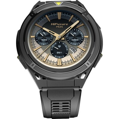 Часовник HiFuture Active Black Yellow, *1.43