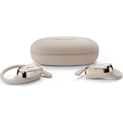 Слушалки HiFuture Sonify Champagne Gold, Open Ear Comfort, Bluetooth 5.4, 4 Mics ENC Calling System, Playtime up to 20 Hours, IP