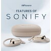 Слушалки HiFuture Sonify Champagne Gold, Open Ear Comfort, Bluetooth 5.4, 4 Mics ENC Calling System, Playtime up to 20 Hours, IP