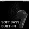 Слушалки HiFuture ColorBuds2 Black, Fashion TWS Earbuds, *5+15hours Play time,  Bluetooth 5.3, 10MM Driver, Soft Bass, Comfort F
