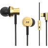 Слушалки HiFuture Hi5 Champagne Gold, Metal Body by CNC, High Clarity Microphone, TYPE-C Plug Cord-controlled, Hi-Res Audio Cert