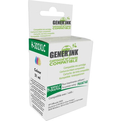 Съвместима Мастилница за HP 302XL Цветна