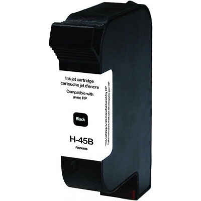 Съвместима Мастилница HP 45 51645A - Черен