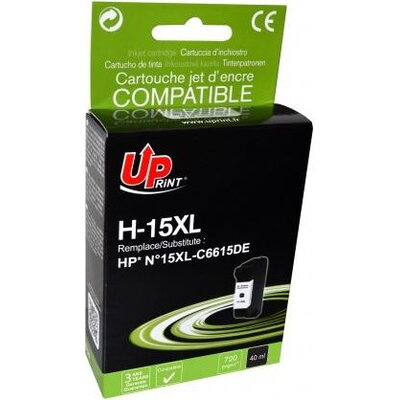 Мастилница UPRINT C6615DE HP, Черен