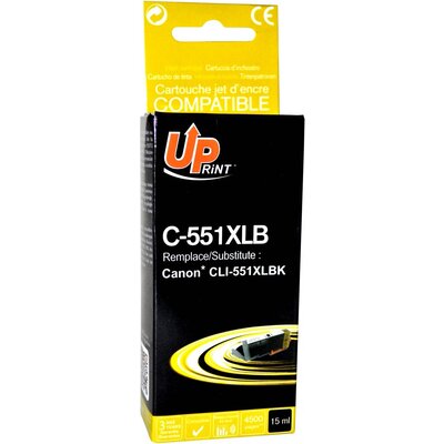 Мастилница UPRINT CLI-551XL CANON, Black