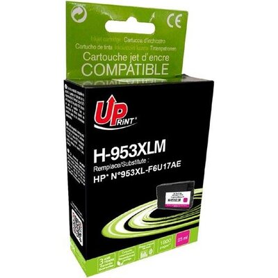 Мастилница UPRINT F6U17AE, HP 935XL, OfficeJet Pro 8210/8710/7720, 25 ml, Magenta