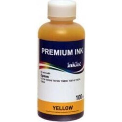 Бутилка с мастило INKTEC за Epson D68/D88/ DX3800/D78/D92 pigment, Жълт, 100 ml