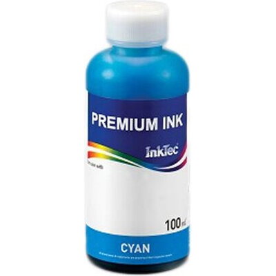 Бутилка с мастило INKTEC за Epson T0822 Stylus Photo R285/R270/ R290/ R390/ RX590/ P50 , Cyan, 100 ml