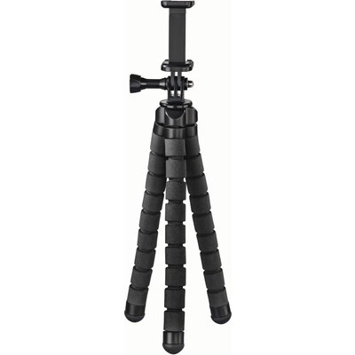 HAMA Трипод "Flex" за смартфон и GoPro, 26 см, черен