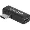 Адаптер BOYA USB-C женско към мъжко, ъглов