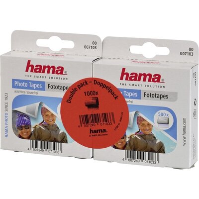Самозалепваща лента за снимки HAMA 07103, 2x500 ленти двоен пакет - HAMA-07103