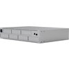 Ubiquiti UNAS-Pro-8-EU 2U rack-mount NAS with (8) 2.5/3.5" HDD bays and (2) M.2 NVMe SSD cache slots, delivering faster acc