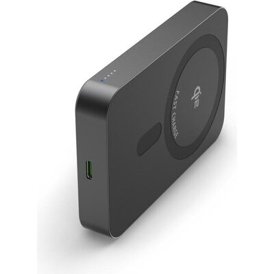 HAMA Безжична външна батерия Qi2, 10000mAh, индуктивно зареждане, антрацит HAMA Безжична външна батерия Qi2, 10000mAh, индуктивно зареждане, антрацит
