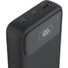 HAMA Външна батерия "PD10-W20", 10000 mAh, 3 изхода: 2 x USB-C, USB-A, Бързо зареждане