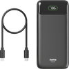 HAMA Външна батерия "PD27-W65", 27000 mAh, Изходи: 2xUSB-C, USB-A, Бързо зареждане