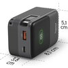 HAMA Външна батерия "Roll Up", 10000 mAh, 20W
