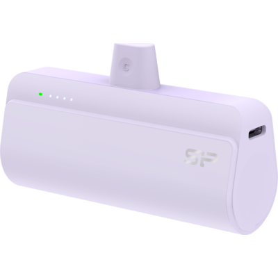 Външна батерия Silicon Power QD50 5000 mAh - Лилав