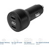 ACT Бързо зарядно за кола 95W 2x USB-C, PD, GAN, 12-24V