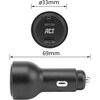 ACT Бързо зарядно за кола 95W 2x USB-C, PD, GAN, 12-24V