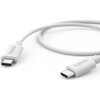 HAMA Комплект бързо мини зарядно с USB-C кабел за зареждане, PD, 20W, 1 м, бяло