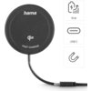 HAMA Безжично зарядно устройство Qi2, 15 W, черно, за Apple