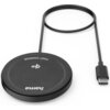 HAMA Безжично зарядно устройство Qi2, 15 W, черно, за Apple