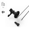 HAMA Безжично зарядно устройство Qi2, 15W, за кола, черно
