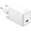 HAMA Бързо зарядно устройство, 40–60 W, GaN, USB-C, PD, Dynamic Fast Charger, бяло
