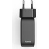HAMA Бързо зарядно GaN, 2x USB-C, 1x USB-A, PD, 100 W, черно