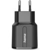 Зарядно HAMA 220V, 2 x USB-A, 12W, Черен