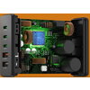 HAMA Зарядна станция 140 W, GaN, Fast Charger, 3 x USB-C, 2 x USB-A, PD