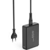 HAMA Зарядна станция 65 W, GaN, Fast Charger, 2 x USB-C, 2 x USB-A, PD