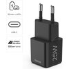 HAMA Бързо мини зарядно 220V, USB-C, PD/Qualcomm, 25 W, черен