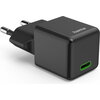 HAMA Бързо мини зарядно 220V, USB-C, PD/Qualcomm, 25 W, черен
