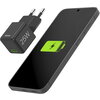 HAMA Бързо мини зарядно 220V, USB-C, PD/Qualcomm, 25 W, черен
