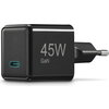 HAMA Бързо мини зарядно GaN, USB-C, PD, 45 W, черно