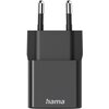 Мрежово зарядно HAMA Mini-Charger, Power Delivery (PD), Qualcomm 3.0, USB-C, 25W, Черен