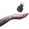 Мрежово зарядно HAMA Mini-Charger, Power Delivery (PD), Qualcomm 3.0, USB-C, 25W, Черен