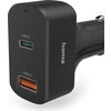 Захранване за лаптоп за кола HAMA, USB-C, (PD), 5-20 V/ 65 W