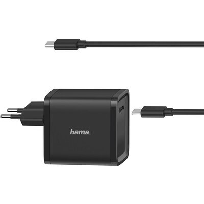 Зарядно HAMA Universal, 220V, 5-20V/45W, USB-C, Power Delivery