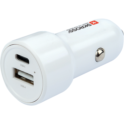 Зарядно за кола SKROSS, USB-A, USB-C, PD, 65W