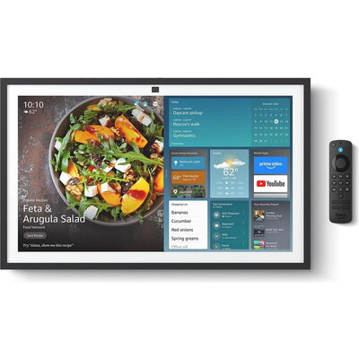 Amazon Echo Show 15 Smart 15.6" FHD + Fire TV , Alexa, дисплей за визуализация, черен, gen 2 Amazon Echo Show 15 Smart 15.6" FHD + Fire TV , Alexa, дисплей за визуализация, черен, gen 2