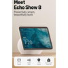 Смарт дисплей Amazon Echo Show 8 (Gen 4), 8'', 3D-audio, бял