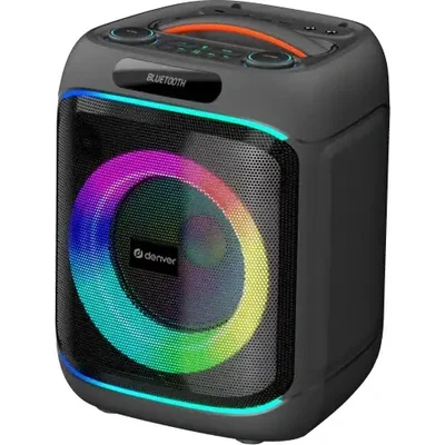 Блутут парти колона Denver BPS-270 с LED осветление, 8" woofer