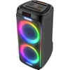 Блутут парти караоке колона Denver BPS-458 с LED осветление, безжичен микрофон, 2*10” woofers
